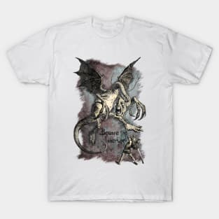 Beware The Jaberwock - Alice in Wonderland T-Shirt